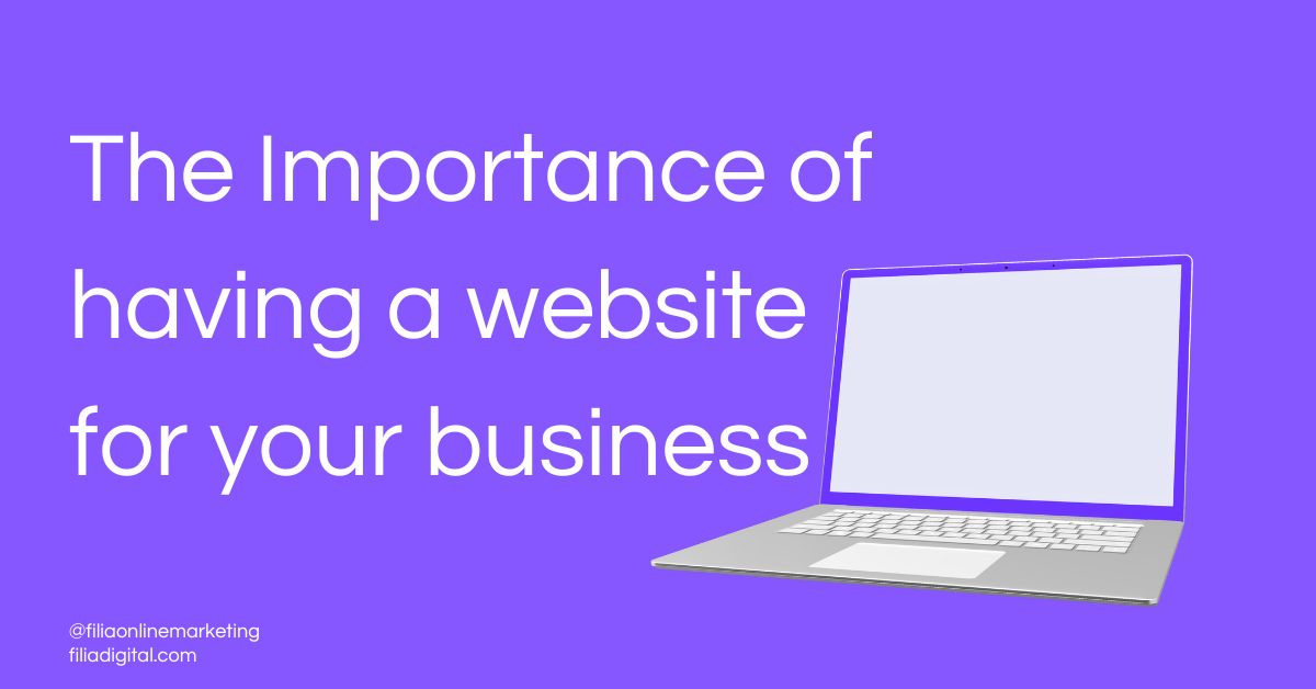 the Importance of a website for all businesses