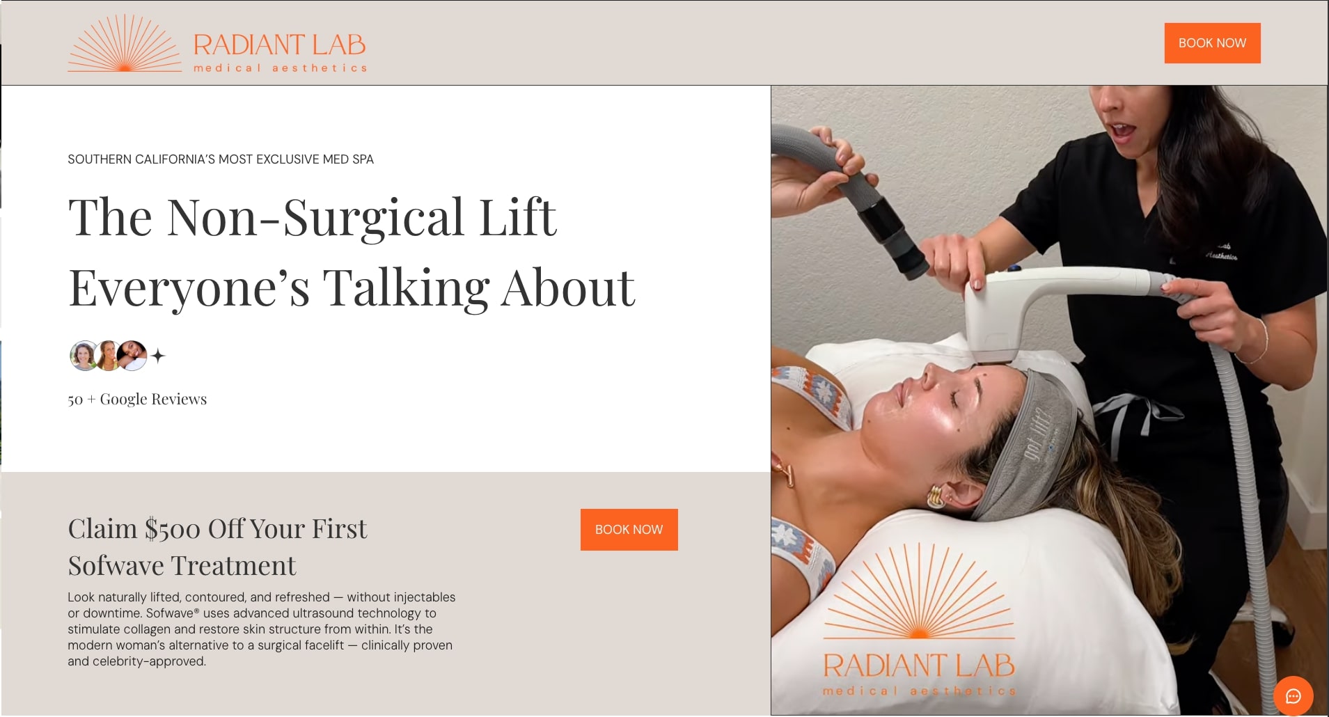 sofwave med spa offer